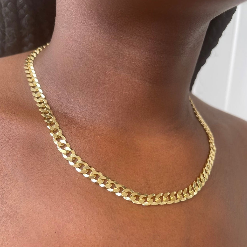5mm Cuban Link Necklace (Ships same day)