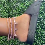 Pink Collection Anklets (Ships Same Day)