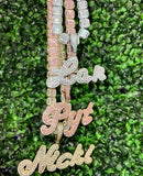 Frosted Custom Name
