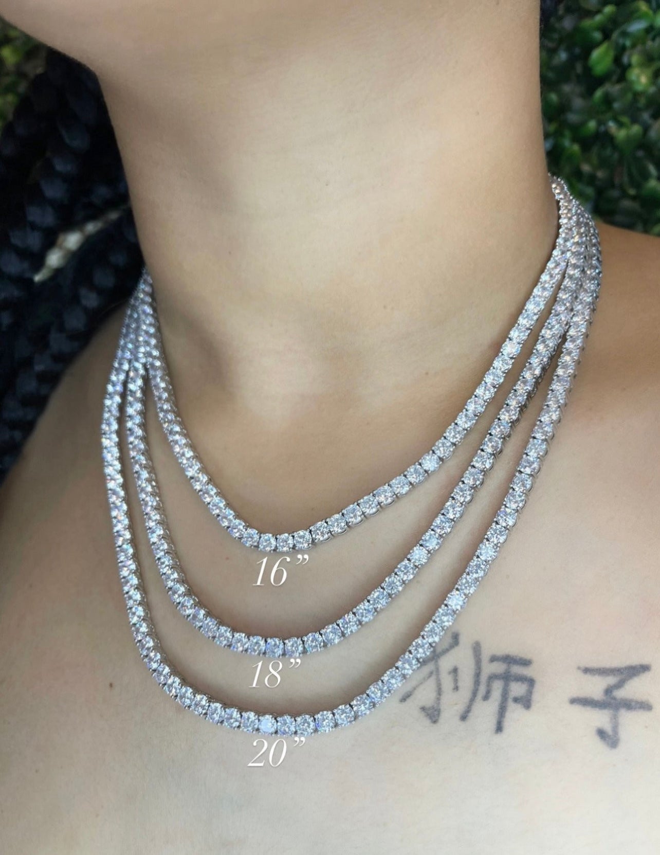 Costco tennis necklace Clearance